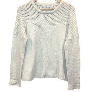 Cupcakes and Cashmere Chenile Winter White Sweater Size M